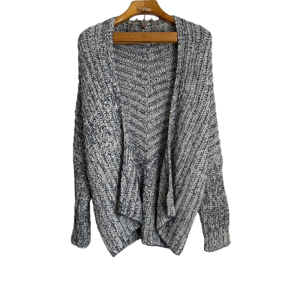 Seven 7 Blue Cardigan Size: XL